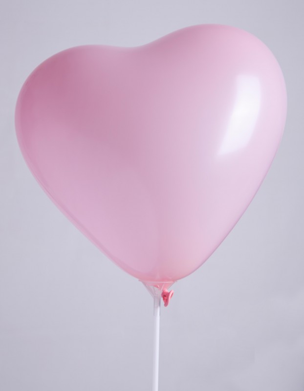 Ballon Coeur Rose Bonbon