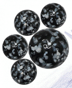 Billes Assorties MONSTRES 20/16mm+1/25mm - Swanp Thing - Vampire - Werewolf - Zombie - 20 Filets